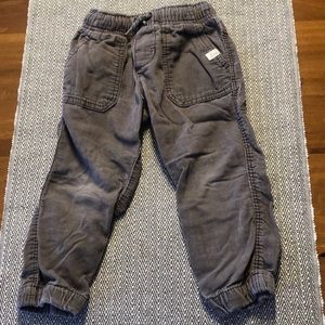 Carters boy gray corduroy pants size 2T